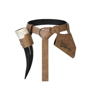 Viking‎ Costume Belt Medieval Renaissance LARP Accessories Set Women